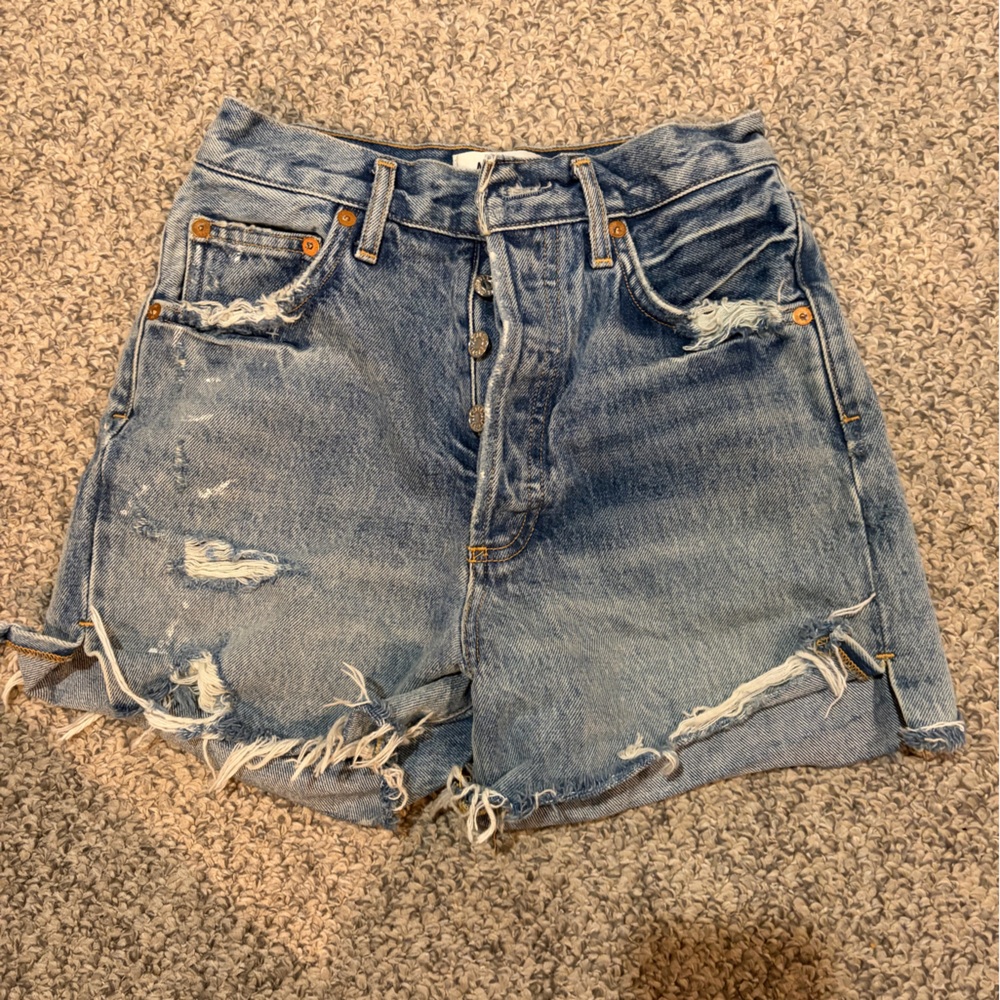 Agolde denim shorts